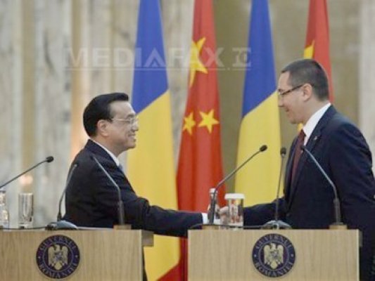 Ponta a ajuns în China, unde efectuează o vizită oficială